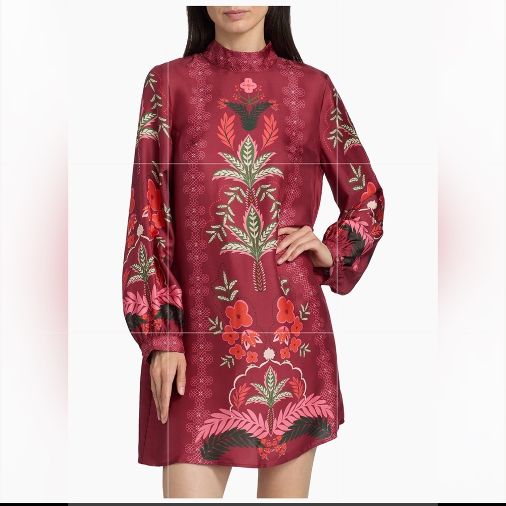 NWT JOHNNY WAS KALOVA MINI DRESS - Picture 7 of 12